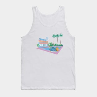 Tennis court Tank Top